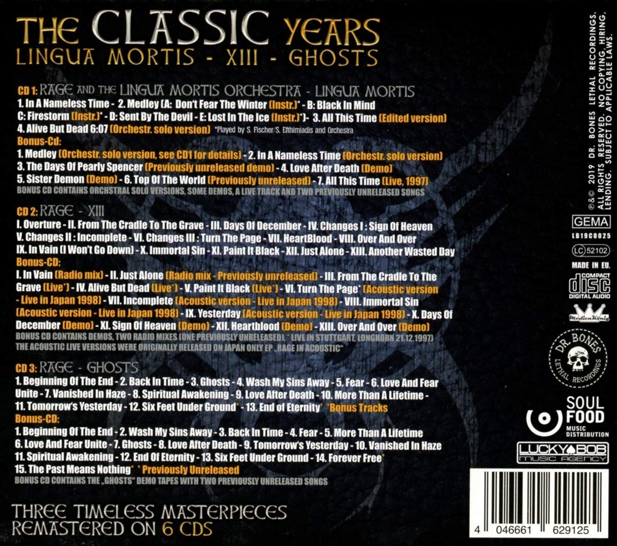 The Classic Years (6CD Box)
