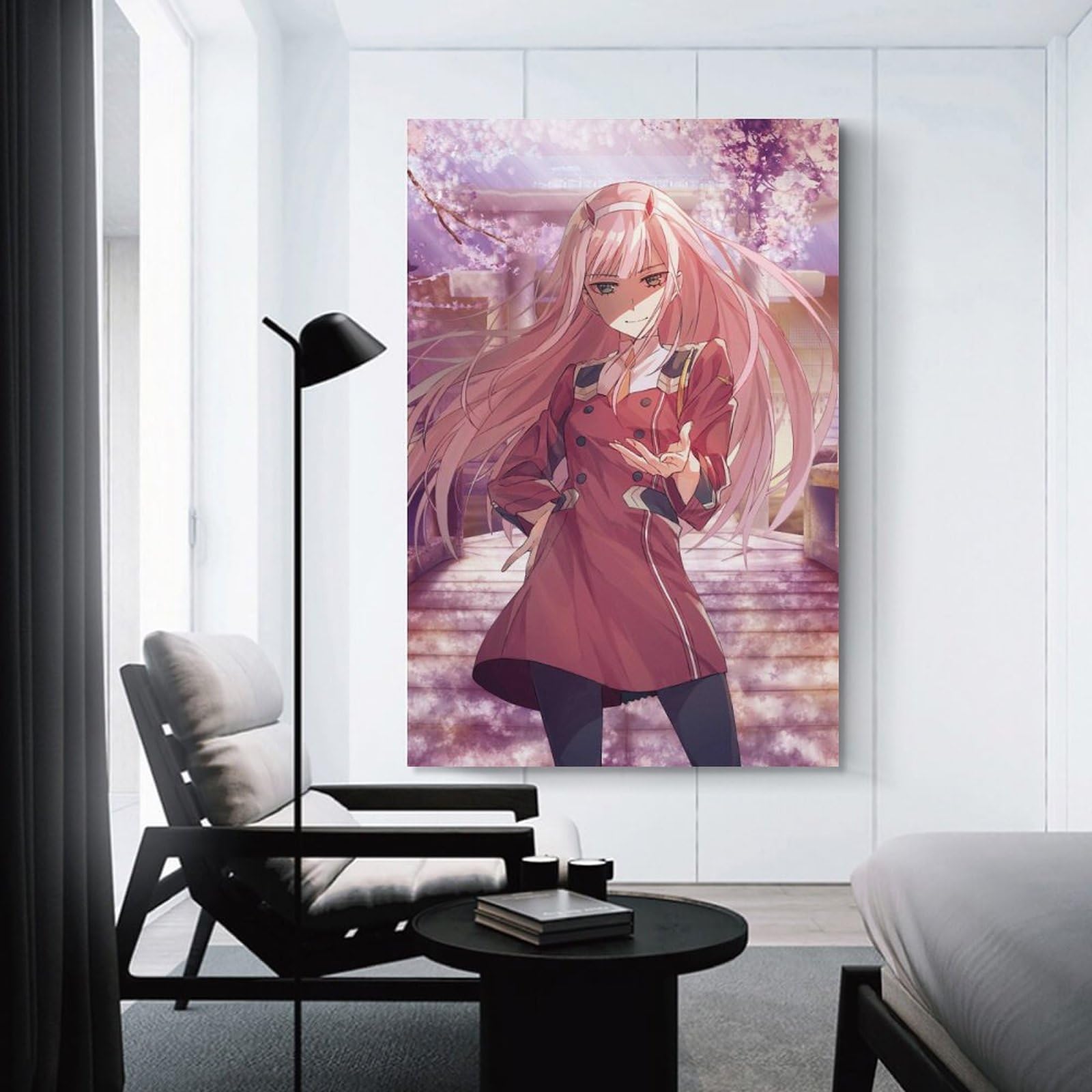Amazon.co.jp: 絵画 ダリフラ ゼロツー ポスター 装飾画 Unframe