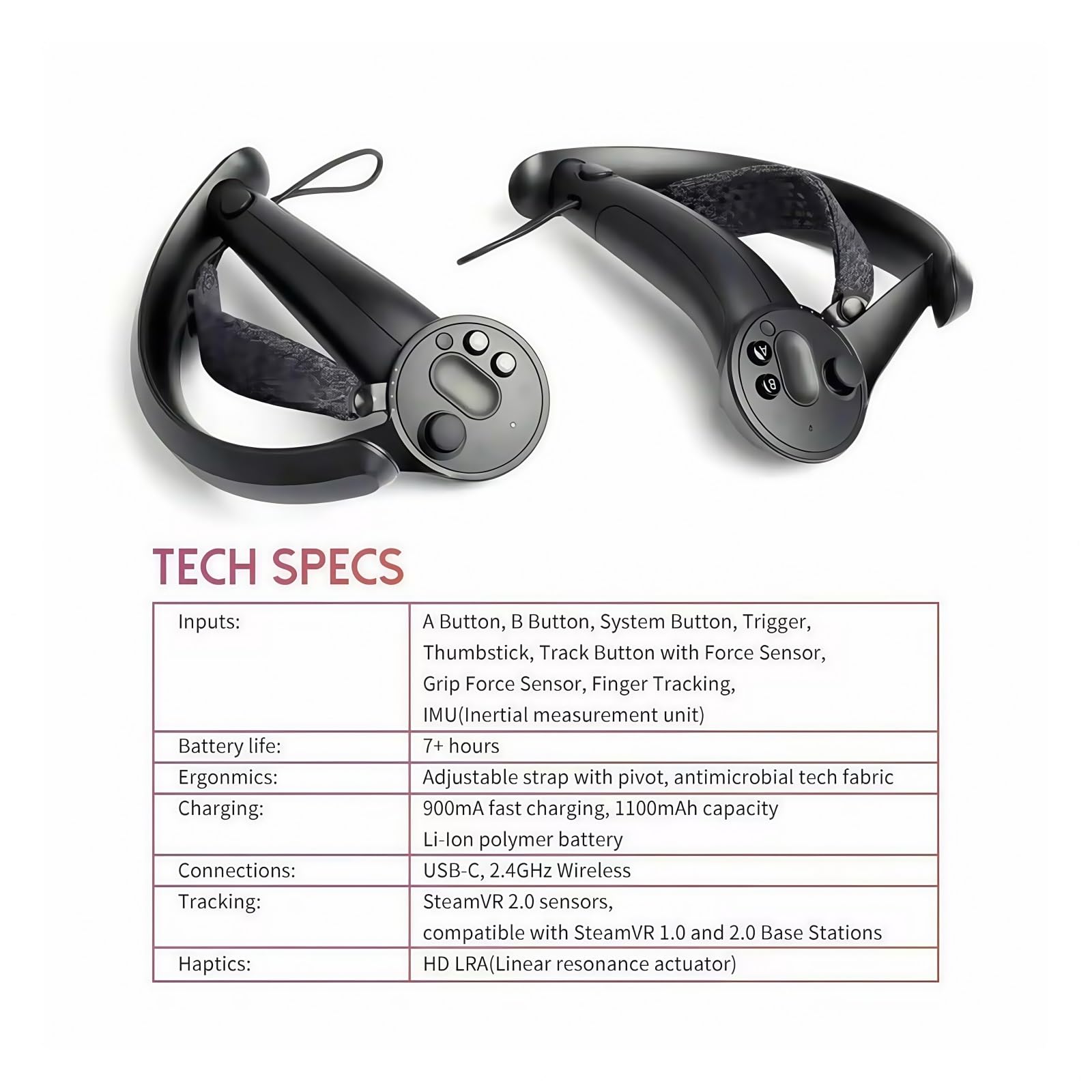 VALVE INDEX　　左右コントローラー b Valve Index Left & Right (Pair) Controllers Replacement