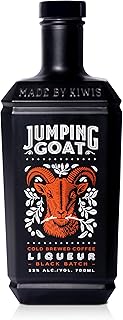 Jumping Goat Coffee Whisky Liqueur (70cl, 33% ABV) ❘ Delicious Cold Brew Coffee Liqueur With a HEAP of Papua New Guinea Coffee In Every Bottle, Enjoy This Coffee Liqueur In An Espresso Martini