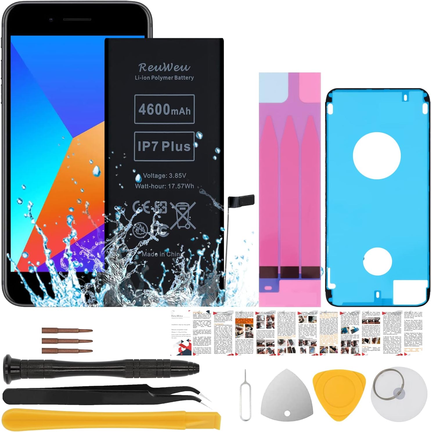 Upgraded Replacement Battery for iPhone Plus with Jamaica Ubuy