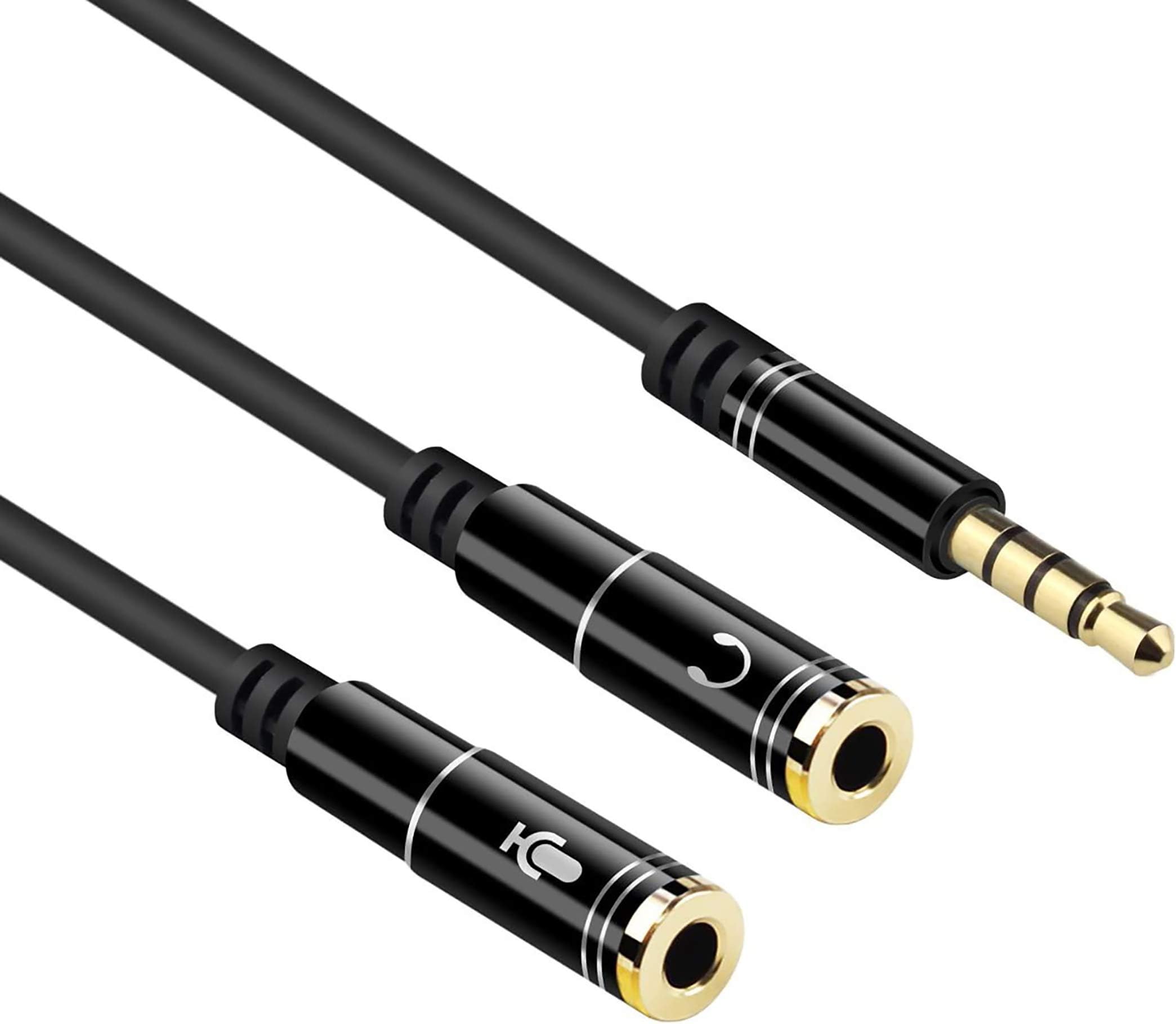 3.5mm Mic Audio Splitter cable