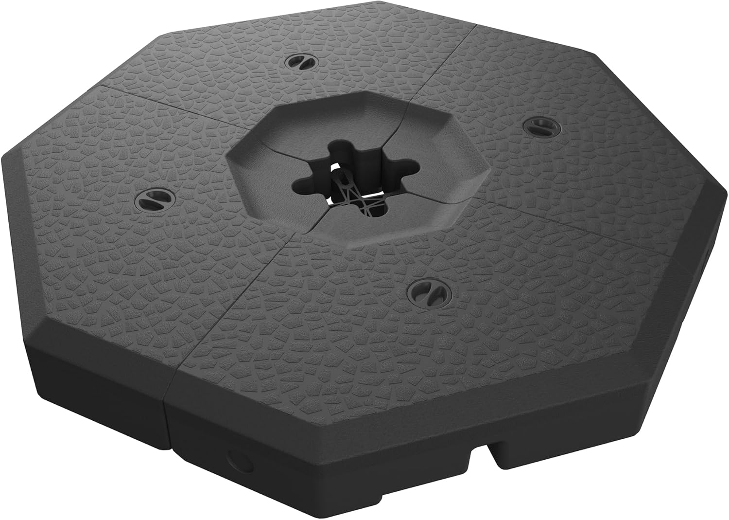 EAST OAK PUB23003 4Piece Offset Patio Umbrella Base Plate