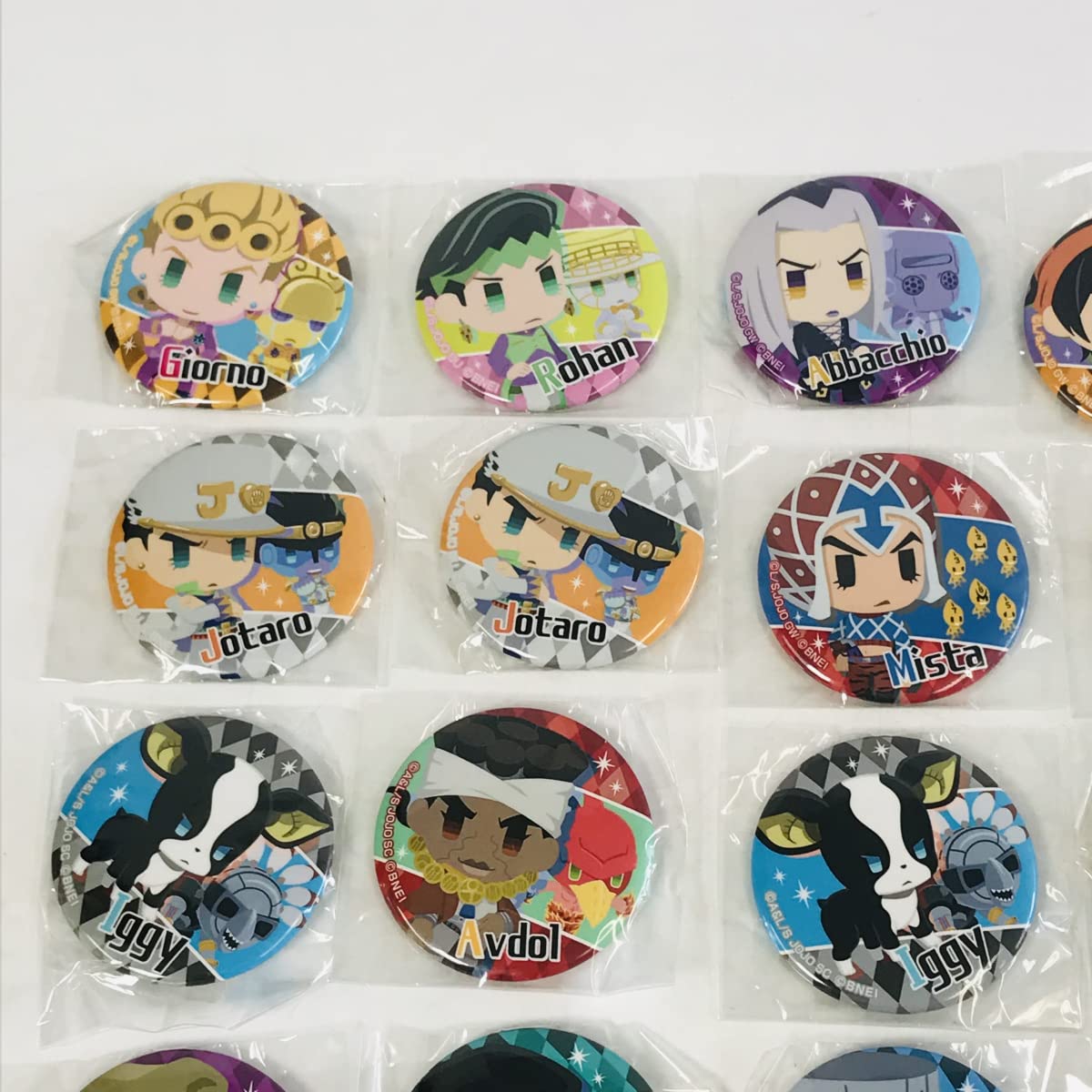 Amazon.co.jp: 新古品 CANバッジ ジョジョのピタパタポップ ジョジョの 