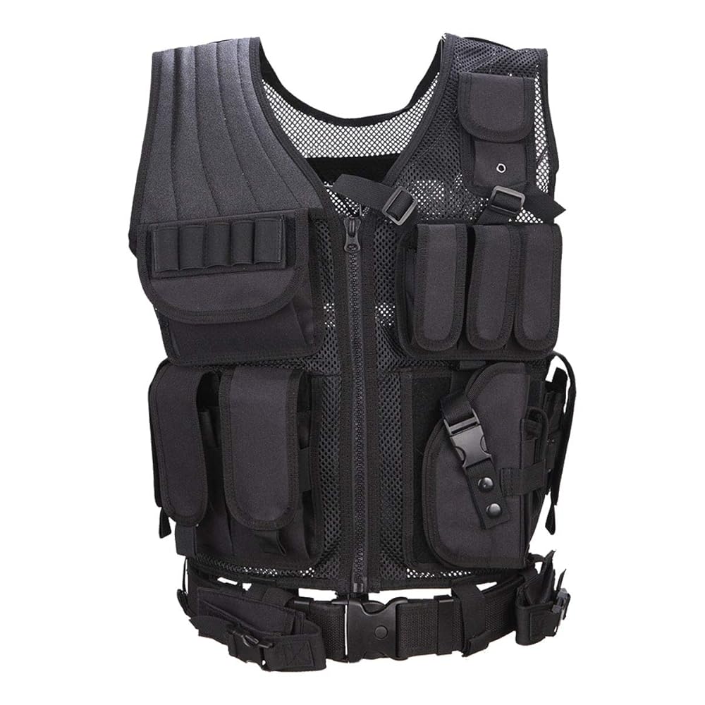 Amazon.com: KIDYBELL Tactical Airsoft Vest for Outdoor