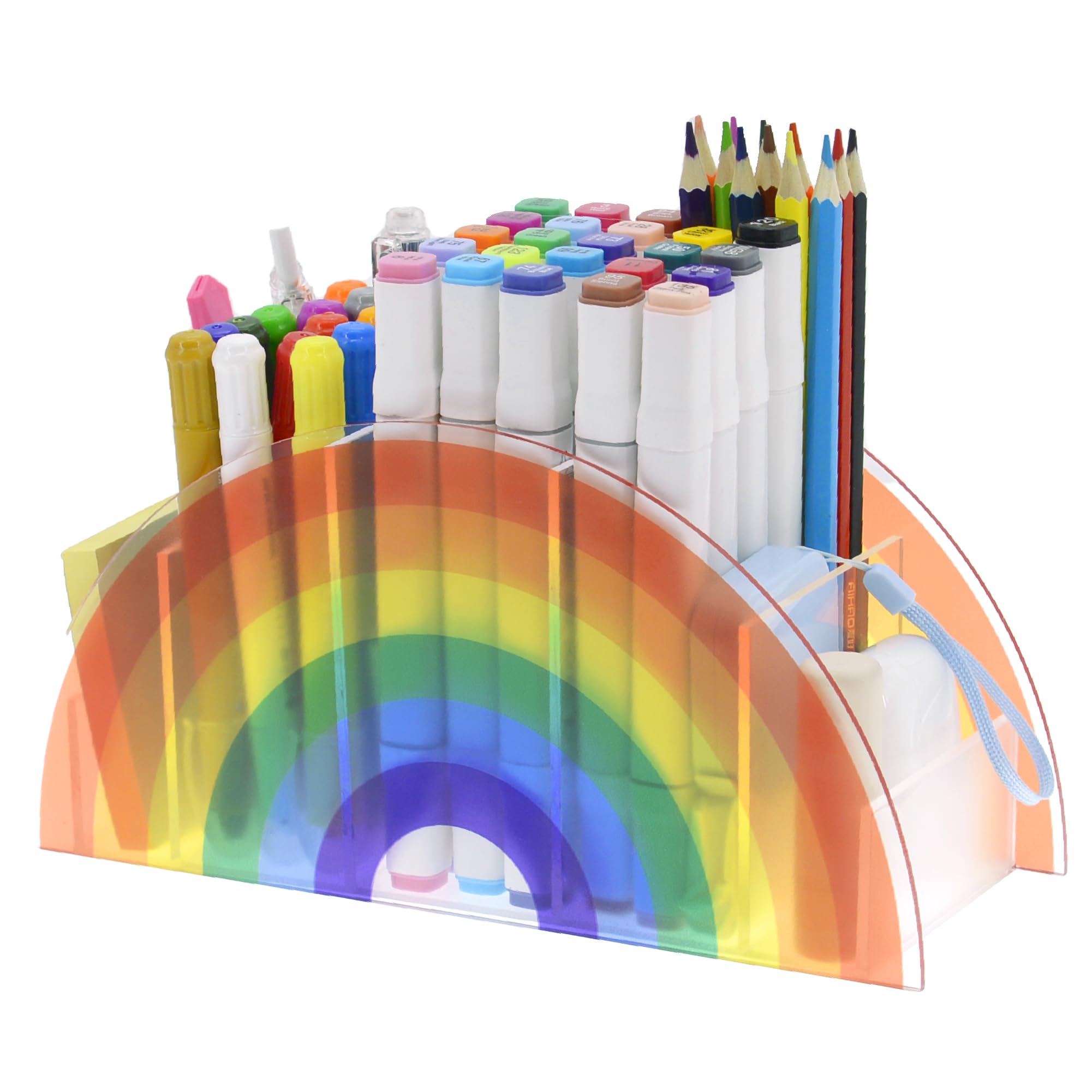 LKFDTW Pen Holder Children's Desk, Pen Box Desk Can Be Decorative Desk, Pen Holder, Pen Holder, Table Organiser, Pen Box, Suitable for Children, Classroom, Orga