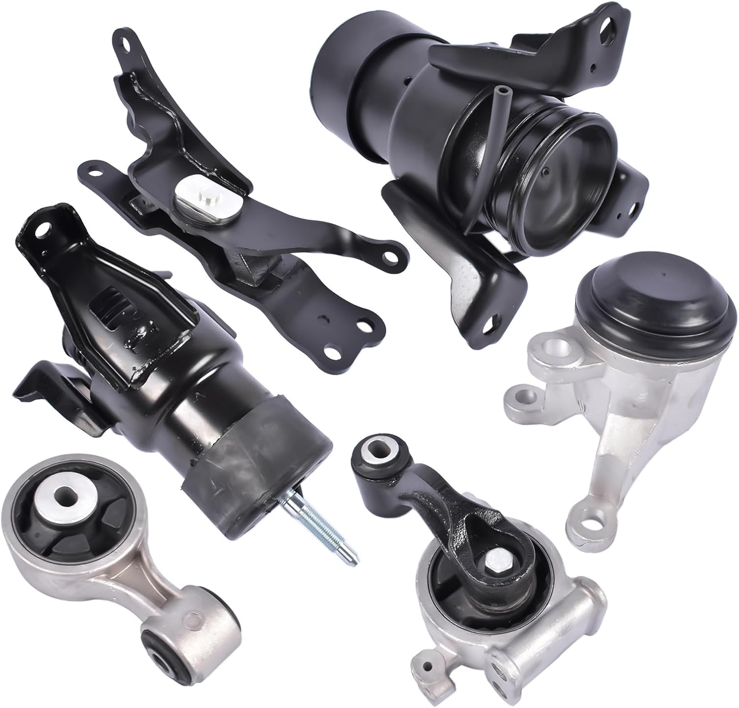 GELUOXI Engine Mount & Transmission Mount 6Pcs Replacement for Nissan Altima Maxima Murano 2007-2014 Auto 112709N00A 112103KA0A 113209N00A
