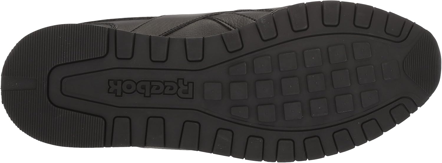 Reebok womens Classic Harman Run Sneaker, Black/Black, 6.5 US