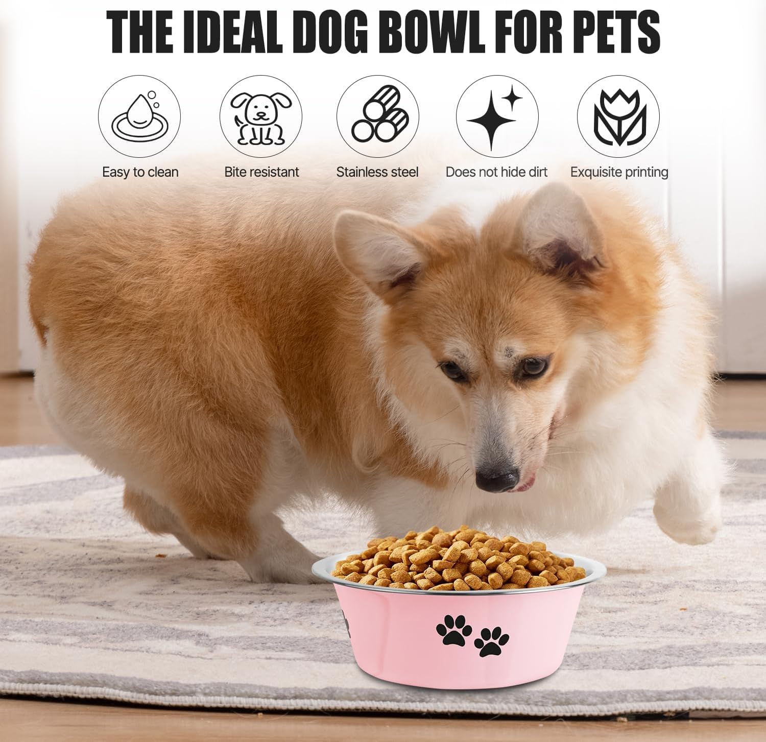 SUOXU Stainless Steel Dog Bowls - Image 2