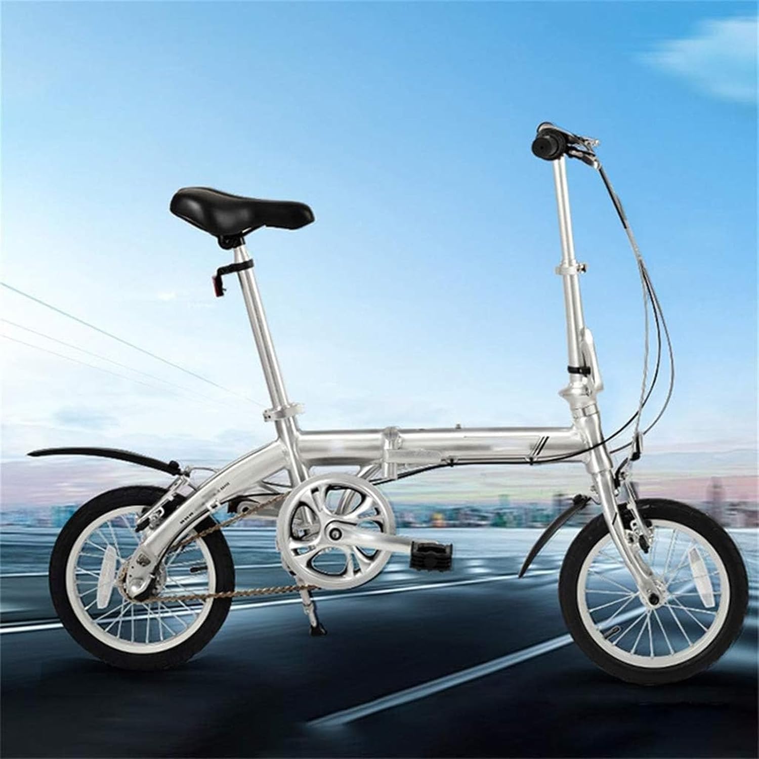 14 Ih Falträder 3 Geschwindigkeit, Leichte City 3-Gang Falträder, Mountainbike, Nabenschaltung Falträder Für Erwachsene, 14in, Size