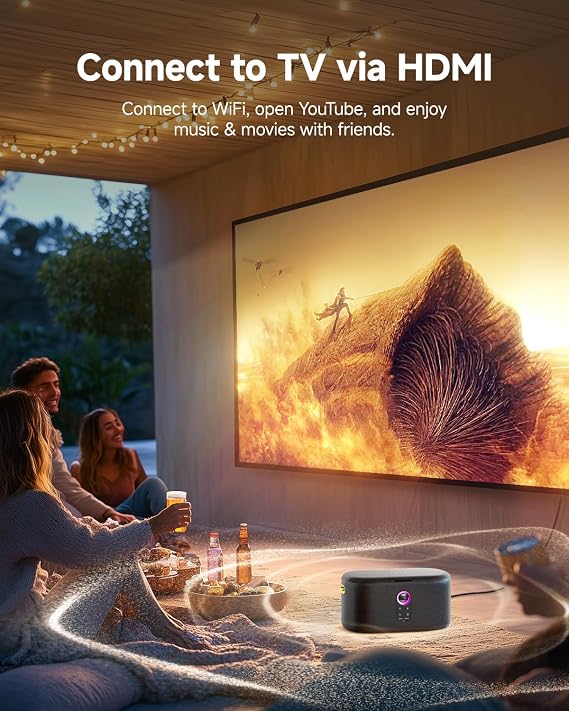 Ikarao Karaoke Machine, Built-in Lyrics Display, 32GB Karaoke Tablet, KaraFun Prime, 280W Karaoke Speaker with 2 Self-Charging Mics, Connects to TV, EQ, Portable Karaoke System for Adult Home Parties
