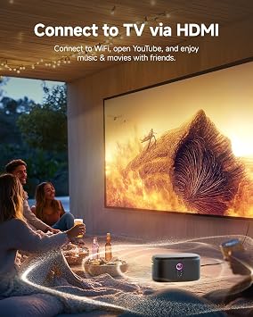 Ikarao Karaoke Machine, Built-in Lyrics Display, 32GB Karaoke Tablet, KaraFun Prime, 280W Karaoke Speaker with 2 Self-Charging Mics, Connects to TV, EQ, Portable Karaoke System for Adult Home Parties