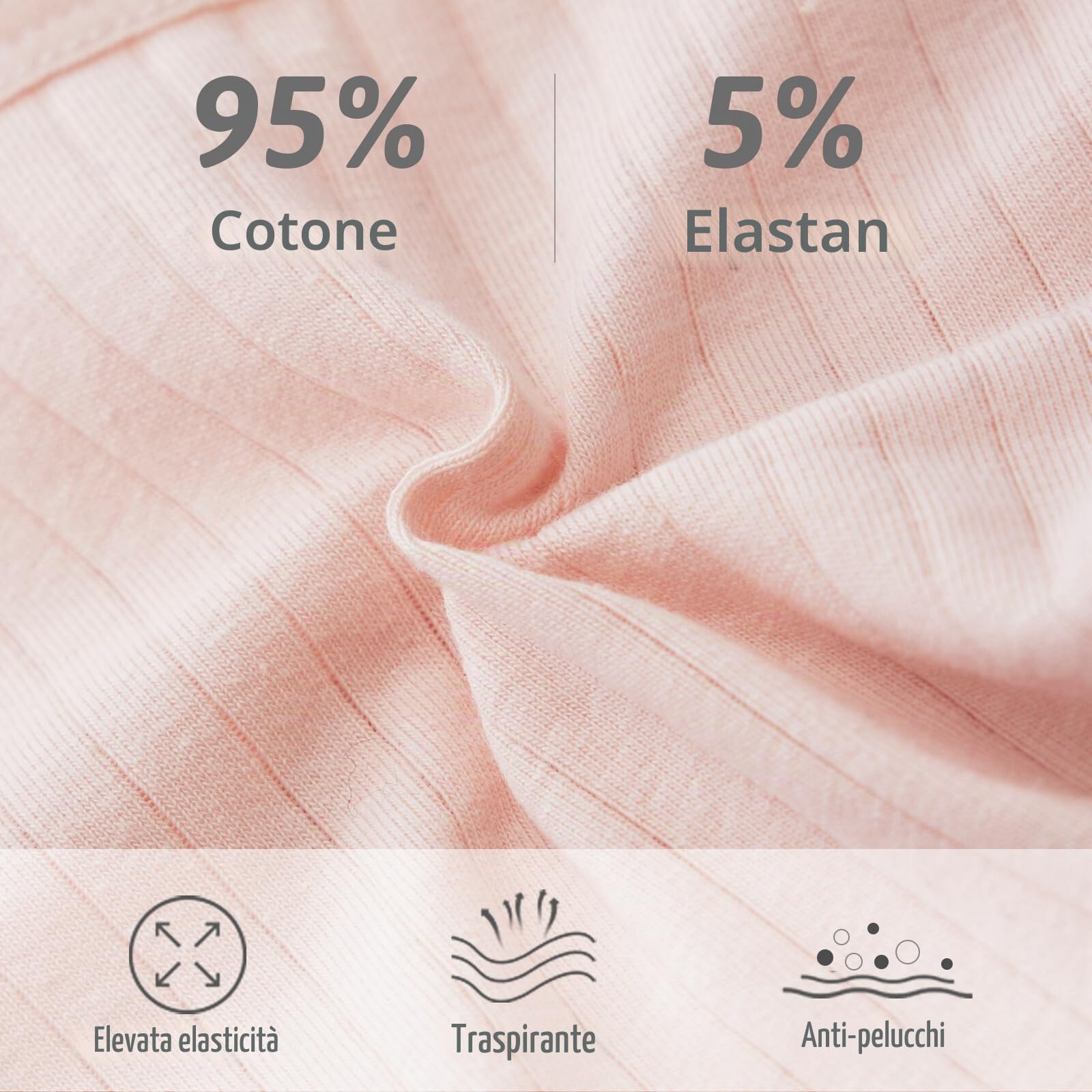 Tanga Classico in Cotone per Biancheria Intima Sexy E Mutandine da Donna Multicolore S-XL