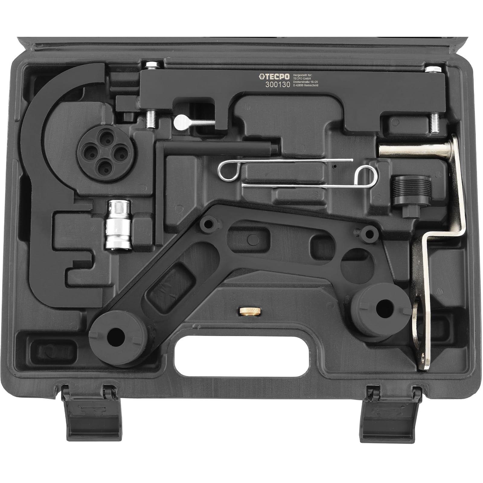 TECPO Set di attrezzi di regolazione del motore, catena di controllo, strumento di bloccaggio compatibile con BMW N47 N47S N57 N57S