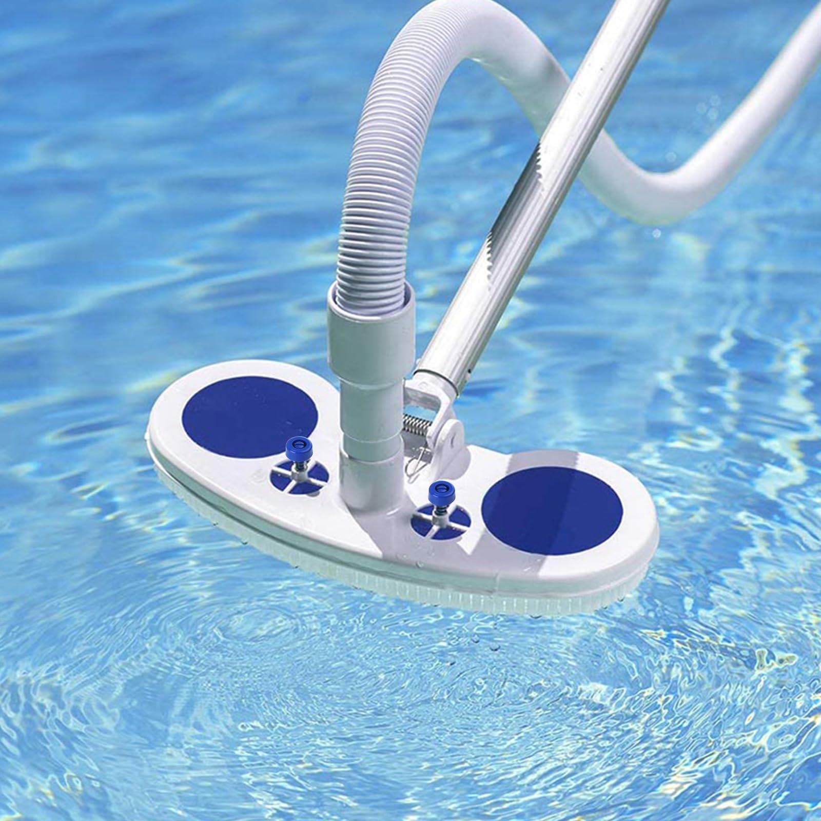 Spazzole piatte per piscina, 33 cm, testa di aspirazione, multiuso, strumenti per pulire le pareti