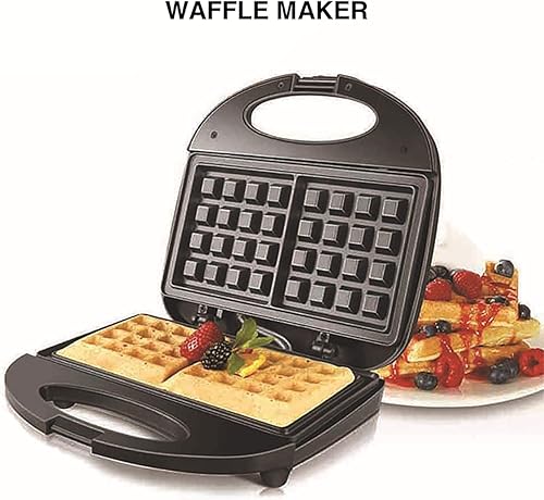 Miniatura 2 de Tostadora de sándwich, Waffle Maker, Máquina de obleas de hierro eléctrico de burbujas de huevo para torta de desayuno, Waffle-Maker que hace la