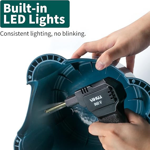 Yihua 960-v طقم لحام بلاستيكي محمول دباسة ساخنة مع ضوء Led ، 200 دبابيس ساخنة ، قاطع مساعد لإصلاح الكراك البلاستيكي ، إصلاح مصدات السيارات ، إصلاح البلاستيك لخزان الغاز ، أداة يدوية لغسل السيارات