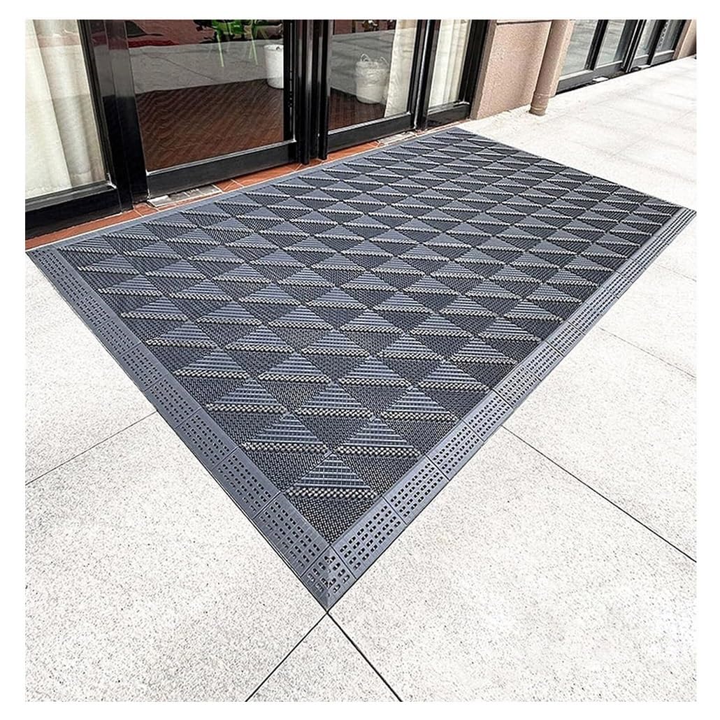 Paillasson imperméable et antidérapant tapis de sol extérieur plastique 120x150