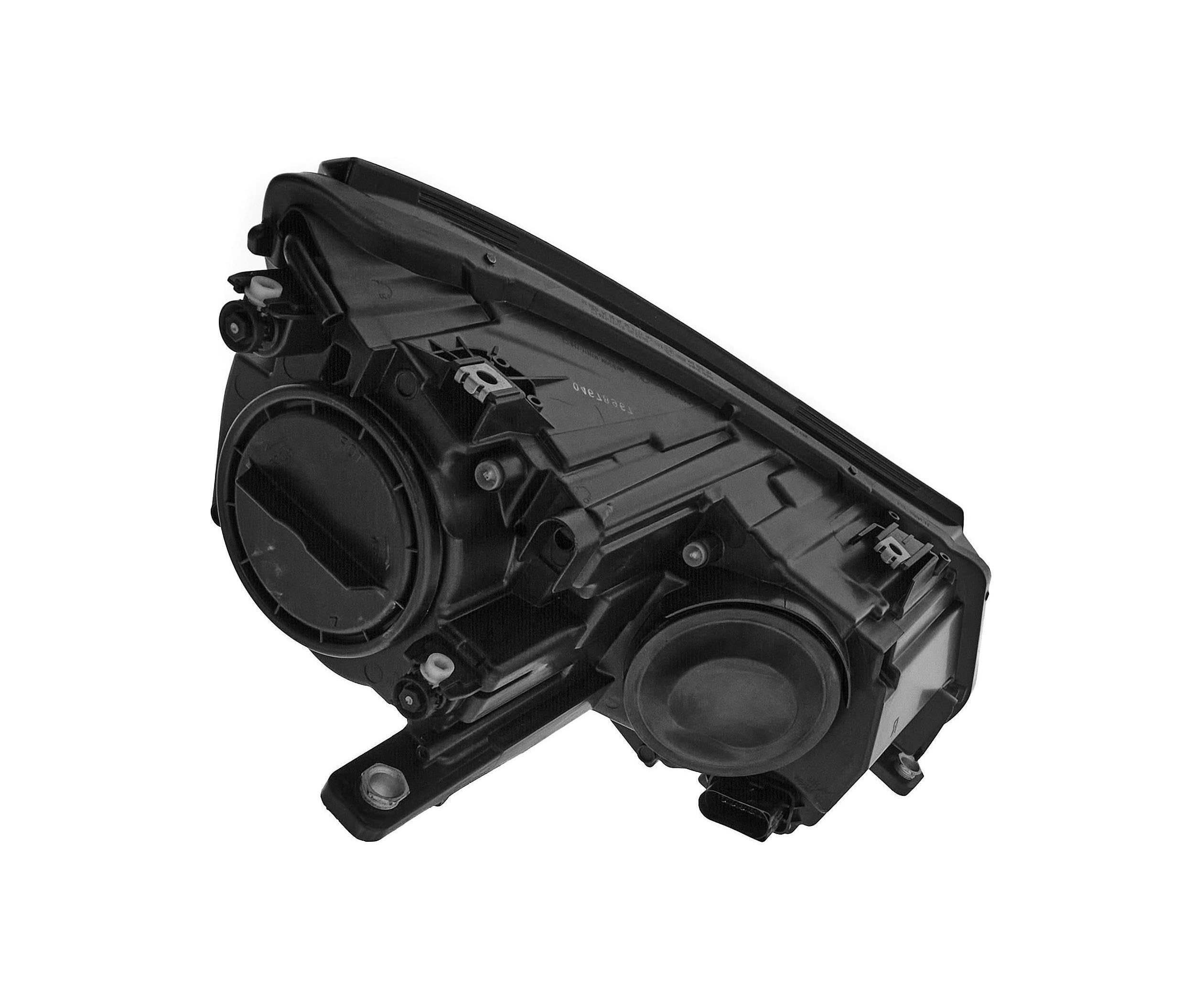 auto Fari anteriori Sinistra 5N1941029 compatibile per VW TIGUAN 2011-2016, elettrico, con motore, H15, H7, PY21W, W5W, ECE