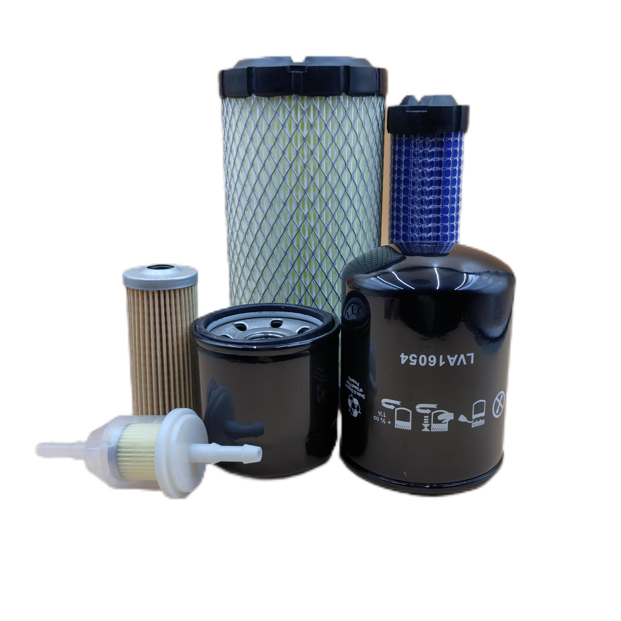 Photo 1 of BANGTE LVA21035 Filter Kit Compatible with John Deere Compact Utility Tractor 1023E 1026R Mowers R Series ZTrak Z920R Z930R Z950R Z960R Z970R