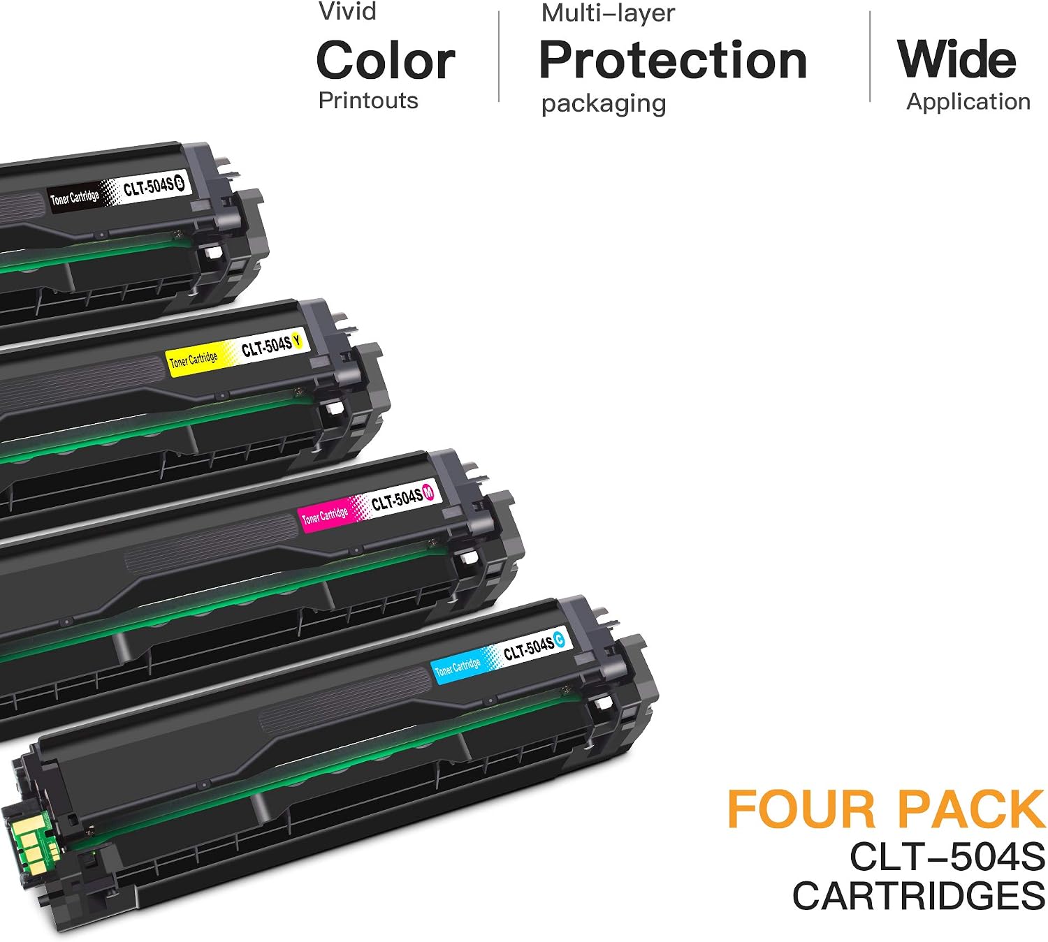 Best Deal Product E-Z Ink (TM) Compatible Toner Cartridge Replacement for Samsung 504 504S CLT-K504S CLT-504S CLT-M504S CLT-C504S CLT-Y504S to Use with SL-C1860FW SL-C1810W CLP-415NW CLX-4195FW Printer Tray (4 Pack) Get Cheap Price E-Z Ink (TM) Compatible Toner Cartridge Replacement for Samsung 504 504S CLT-K504S CLT-504S CLT-M504S CLT-C504S CLT-Y504S to Use with SL-C1860FW SL-C1810W CLP-415NW CLX-4195FW Printer Tray (4 Pack)