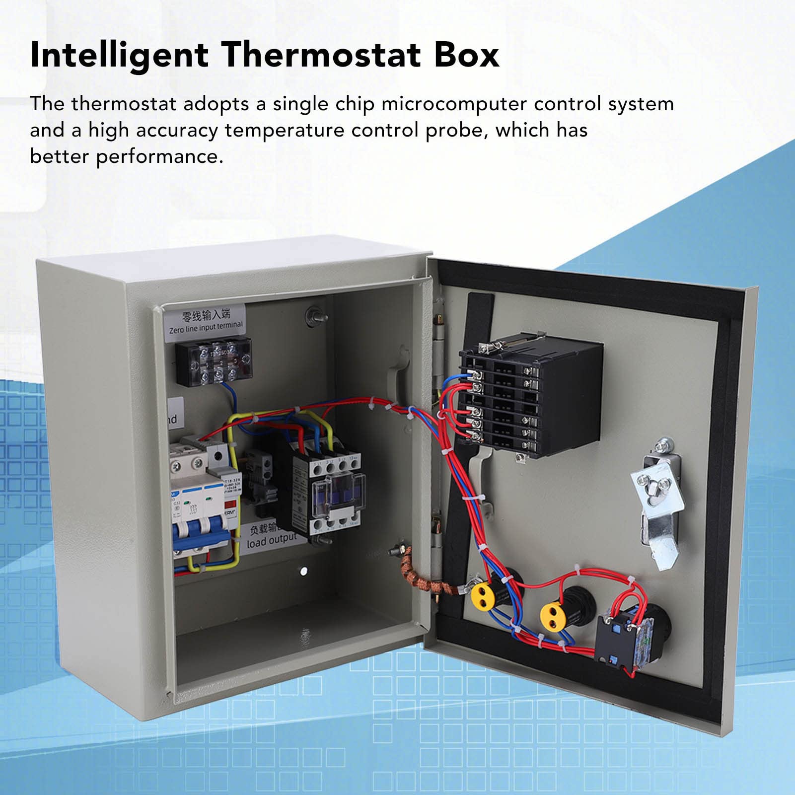 Controlador de Temperatura Inteligente de Berm 3 Fase con Termopar M6 AC 380V para un Control Termostático Preciso