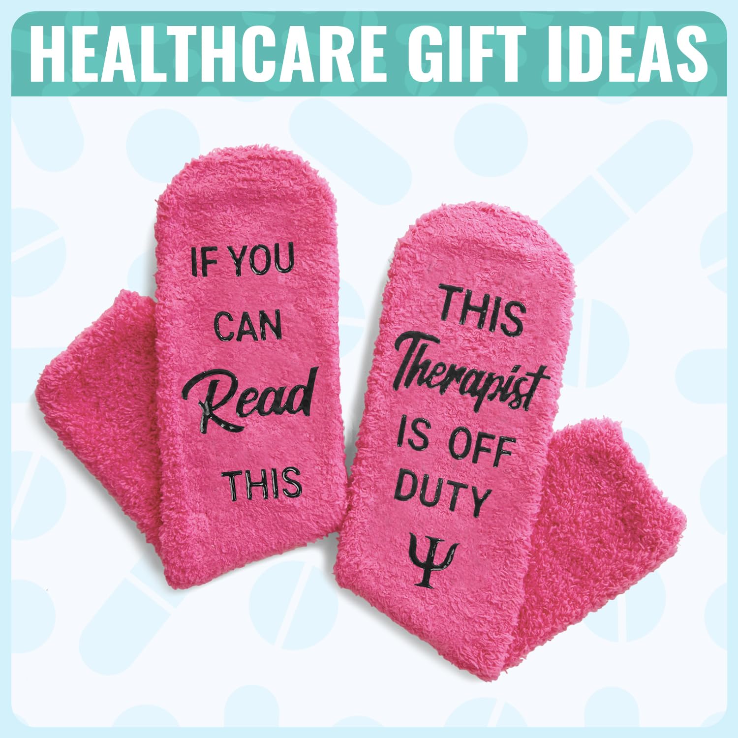 HAPPYPOP Nurse Vet Tech Gifts - Nurse Gifts for Women Female, Vet Tech Week Gift Socks