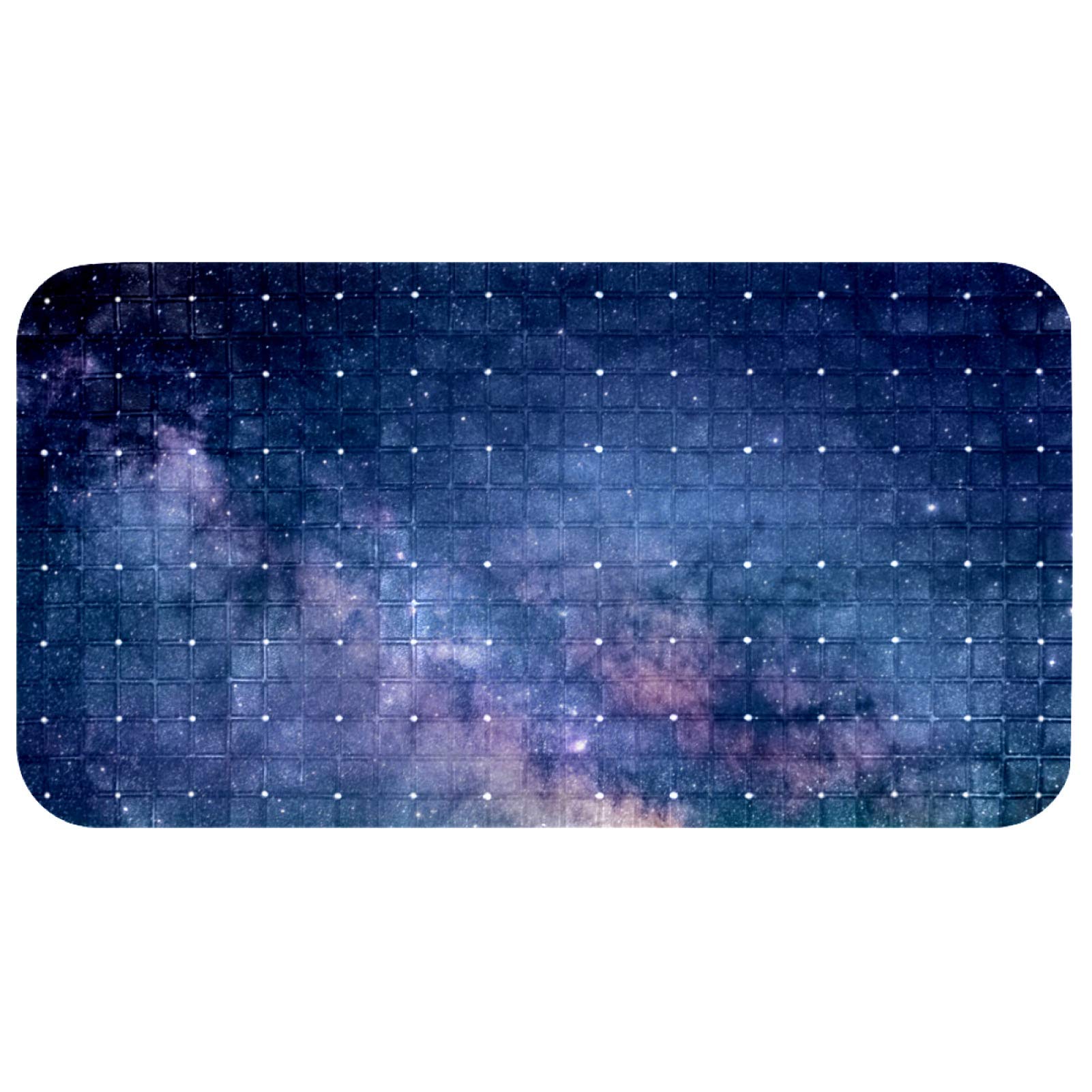 Tapis de douche sécurisé contre les glissades Bennigiry galaxie