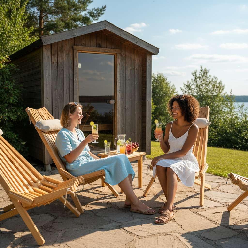BOGATECO Sdraia da Giardino Pieghevole in Legno con Cuscino Poggiatesta - Lettino Prendisole per Piscina, Terrazza e Solarium - Sedia a Sdraio in Legno senza Metallo - 100 x 55 x 30 cm - Marrone