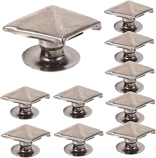 KJHBV 100 Pçs Acessórios De Latão Pregos De Rebite Pregos Punk Manuais Kit De Unhas De Picos Quarteto Unhas Decorativas DIY Saco Pregos Pregos De Pregos De Roupa Suite Pregos De Sapato