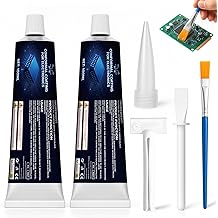 2 x 100ml Conformal Coating for Electronics, Potting Compound for Circuitry Provides Sealing, Insulation, Waterproof and Dustproofing Functions to Ensure the Stable Operation of Electronic Components