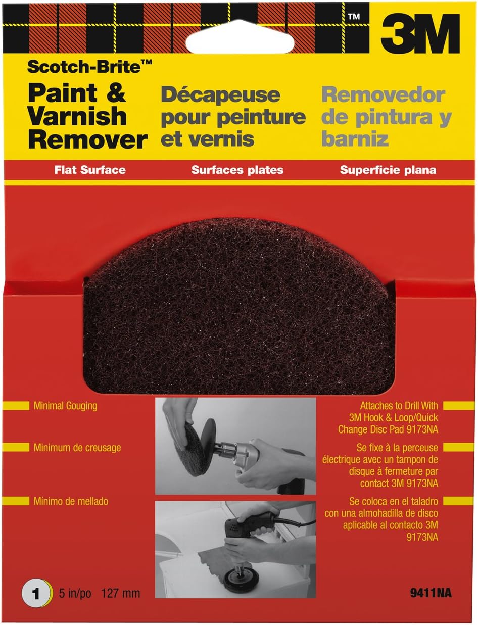 Scotch-Brite Flat Surface Paint and Varnish Remover Disc