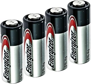Energizer A23 Battery, 12 Volt - 4 Batteries, Model: A23, Electronic Store