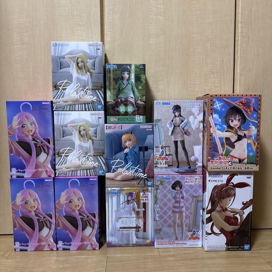 Amazon | 美少女プライズフィギュア12点セット まとめ売り 