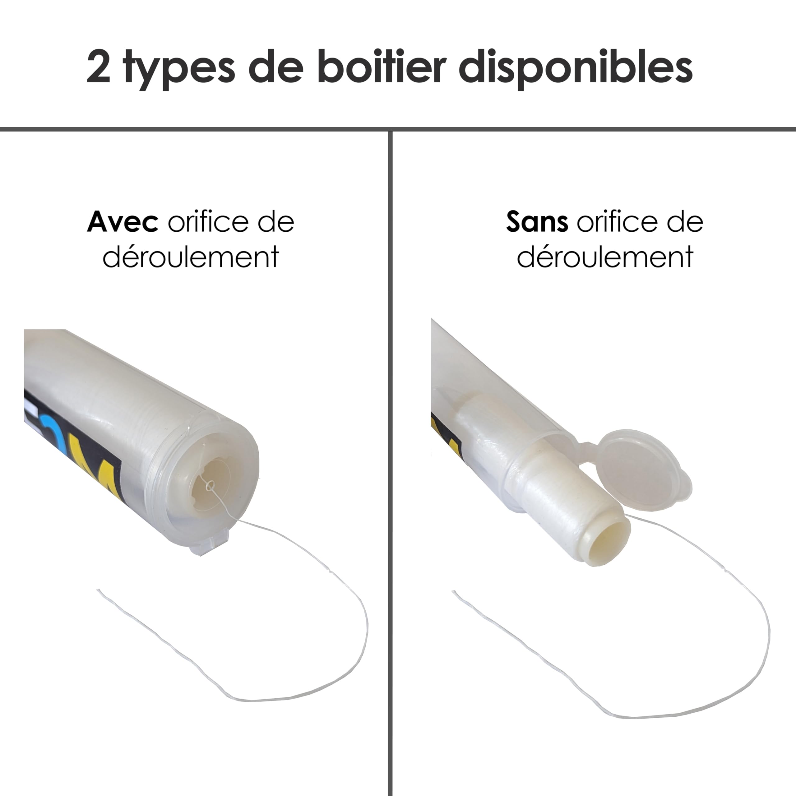 F2M - Pack pêche en surfcasting - Lot de 2 Rouleaux de Fil à ligaturer Les appâts + 1 Boite de 5 Aiguilles à locher Les vers