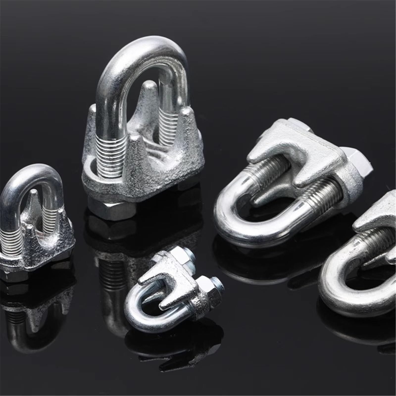 Funi metalliche Cavo metallico zincato da 3 mm for balaustra fai te for interni ed esterni con chiusura a scatto Per uso domestico(XXX-Large)