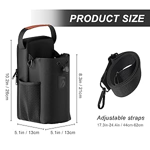 ZRCXYSV Magnetic Gym Bag Sling Bag for Men/Women,Magnet Water Bottle Gym Bag Company,Cross Body Water Bottle Holder Bags for Travel, Work and Sports,Gym Accessories