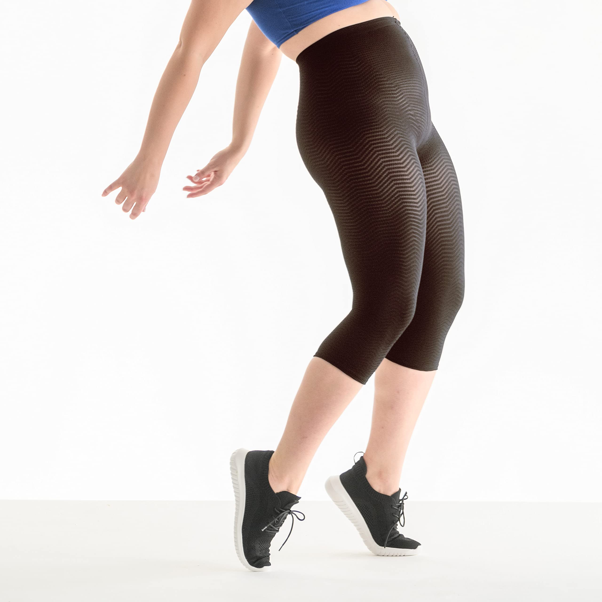 SOLIDEA Guaina Modellante Donna Fitness | Compressione Graduata 12/15 mmHg, Guaina Anticellulite