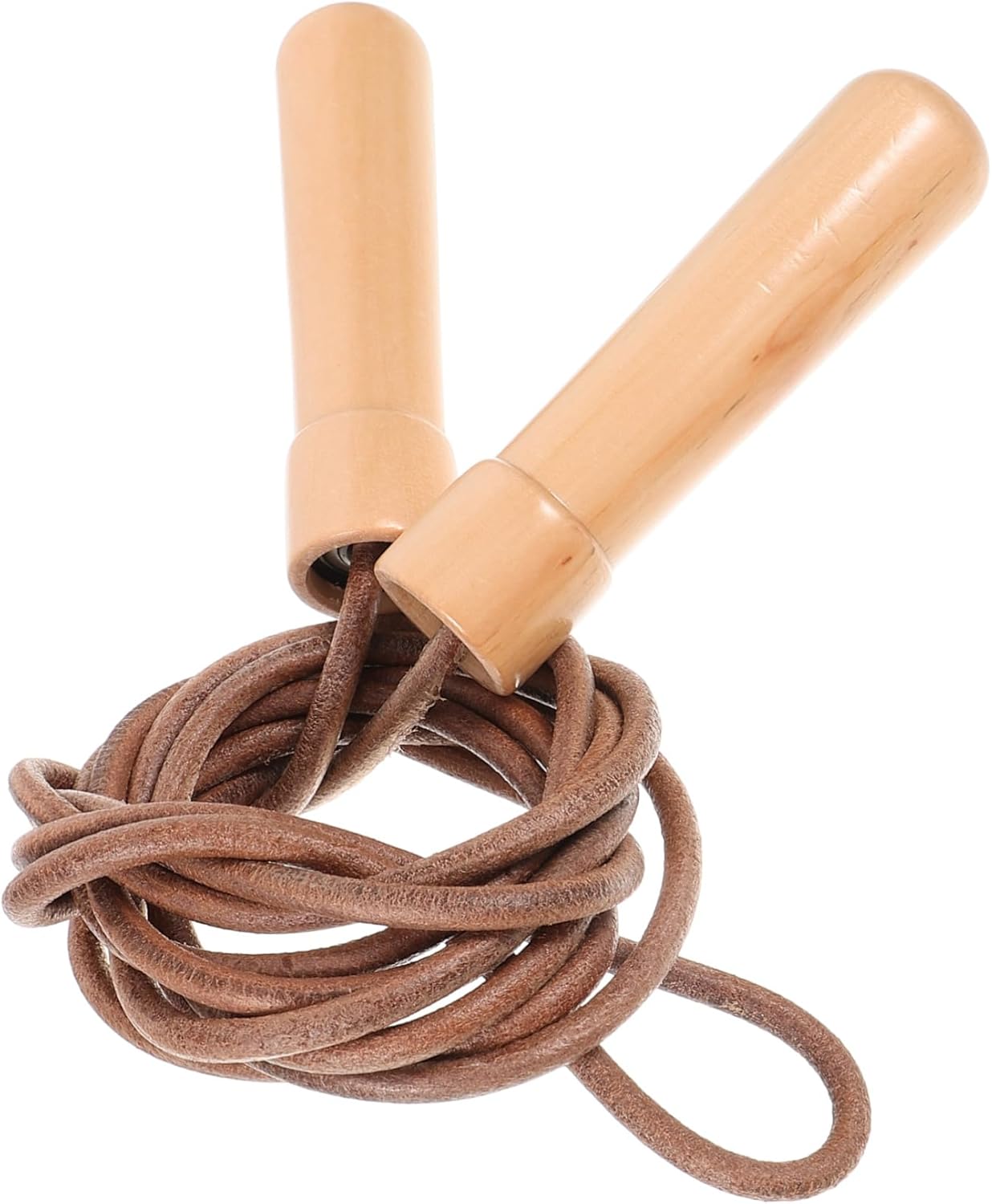 Exercise Jump Rope Wooden Handle Skipping Rope for Fitness Physical Education Equipment