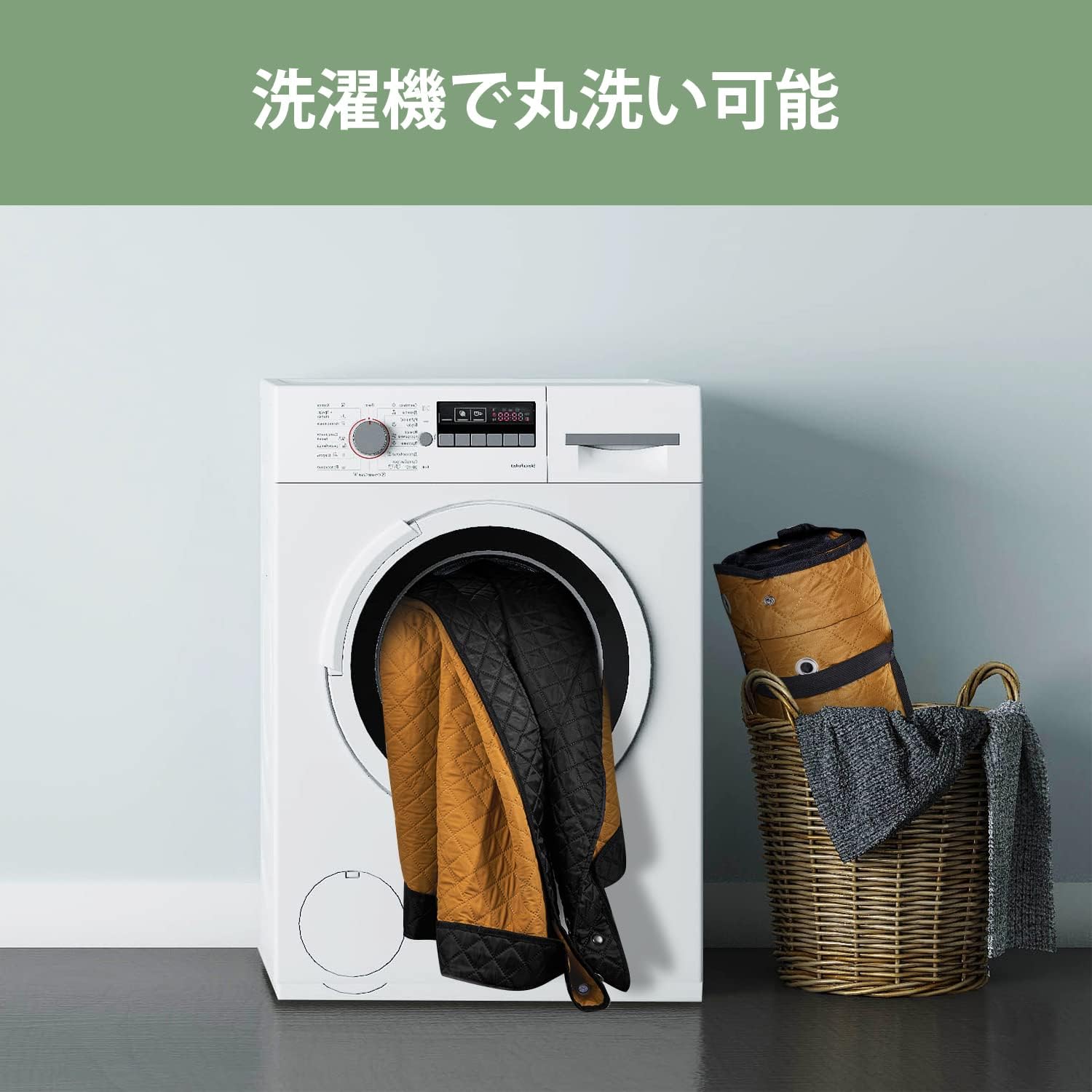 レジャーシート 厚手 200x200 防水 大きい 虫や砂などが入りにくい 四辺自立 コンパクト ピクニックマット 携帯便利 軽量 遠足 運動会 お花見 Micisty (カーキ)