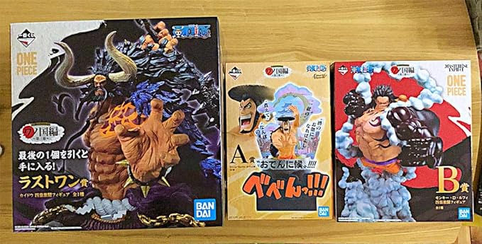 Amazon 一番くじ ワンピース ワノ国編 第三幕 おでん ルフィ カイドウ フィギュア フィギュア ドール 通販
