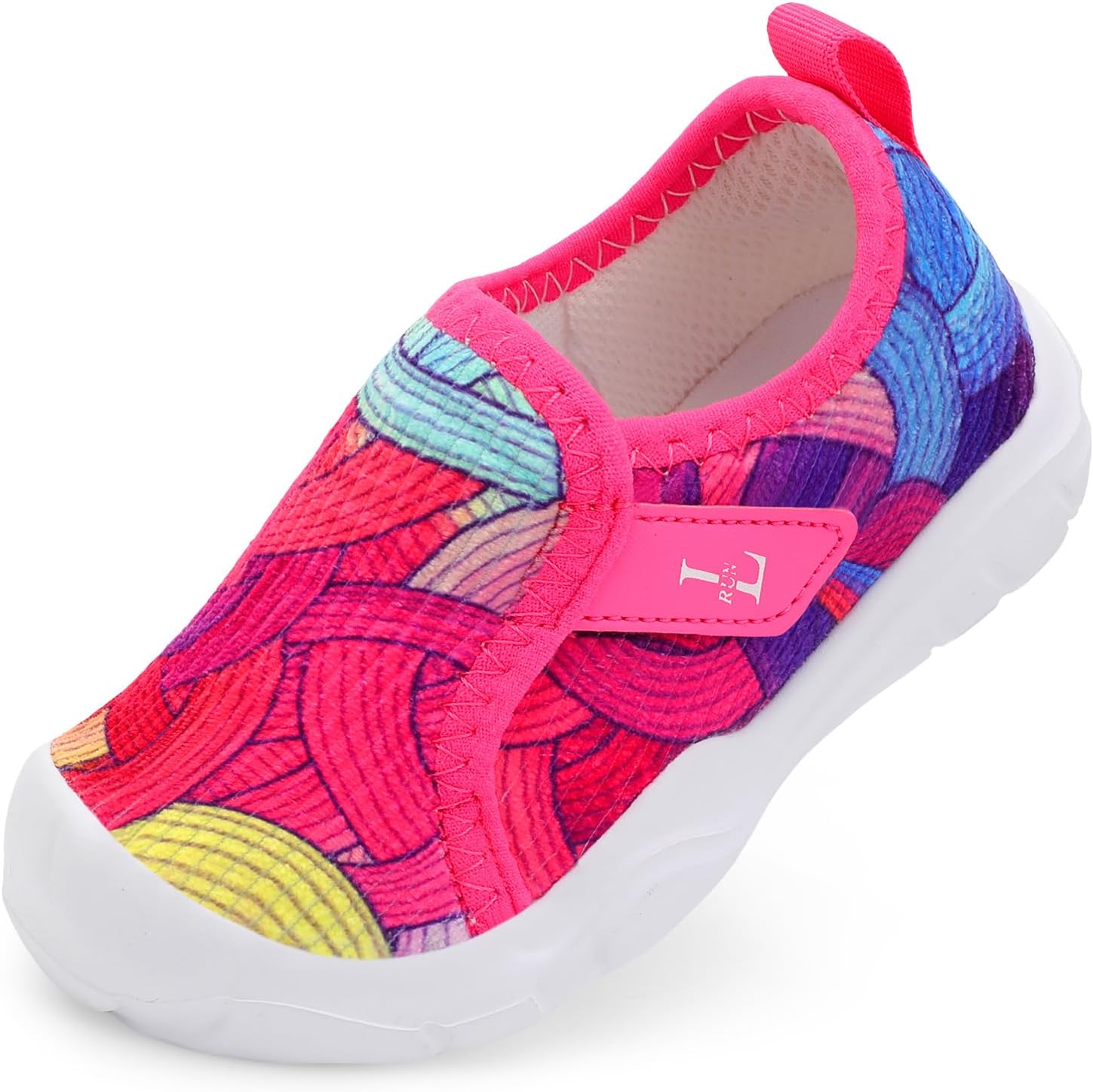 Cozy Toddler Slippers Wide Barefoot Kids House Shoes Corduroy Boys Girls Winter Shoes for Indoor and Outdoor Play
