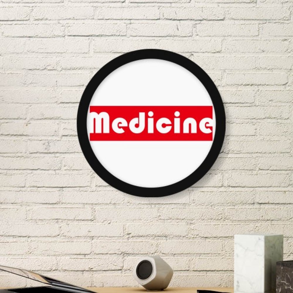 Cadre de médecine rouge Major pour embellir votre bureau de futur médecin