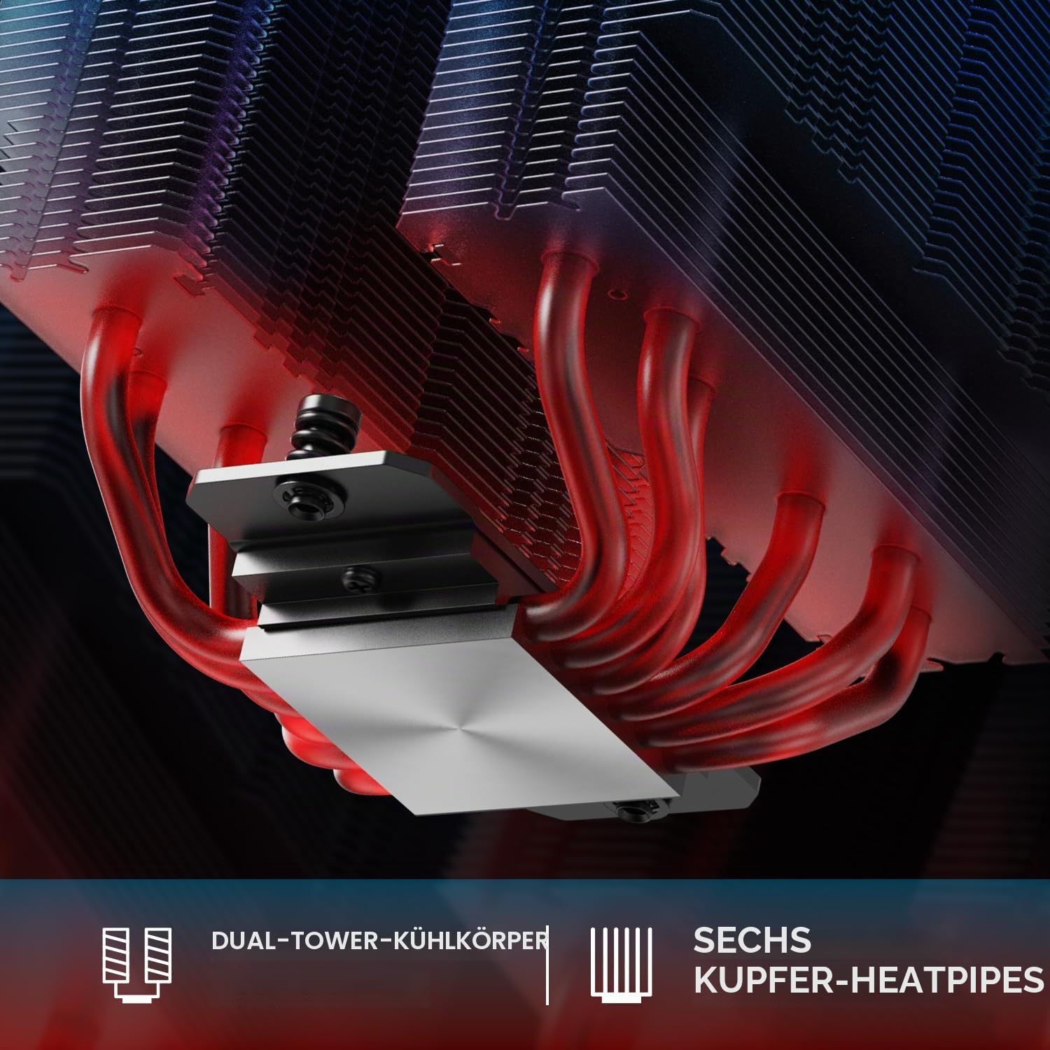 ID-COOLING FROZN A620 PRO SE - Doppelturm Luft-CPU-Kühler, 6×Ф6mm Wärmerohre, Zwei 120x120x25mm leise Lüfter, kompatibel mit Intel LGA1700/1851/1200/115X und AMD AM4/AM5 (157mm Höhe).