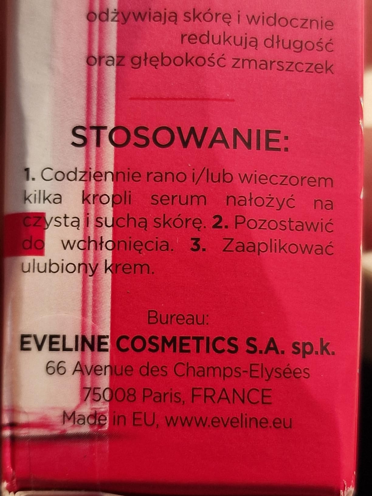 Eveline Cosmetics Face Therapy Professional Serum Shot – Multi-Peptide Anti-Aging Treatment for Face, Neck & Décolleté | Vegan Formula