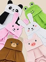 Vista 3 de QWINEE Sudadera con capucha para perro de cerdo, abrigo cálido para cachorro, sudadera para Navidad, Halloween, disfraz de perro, ropa de invierno