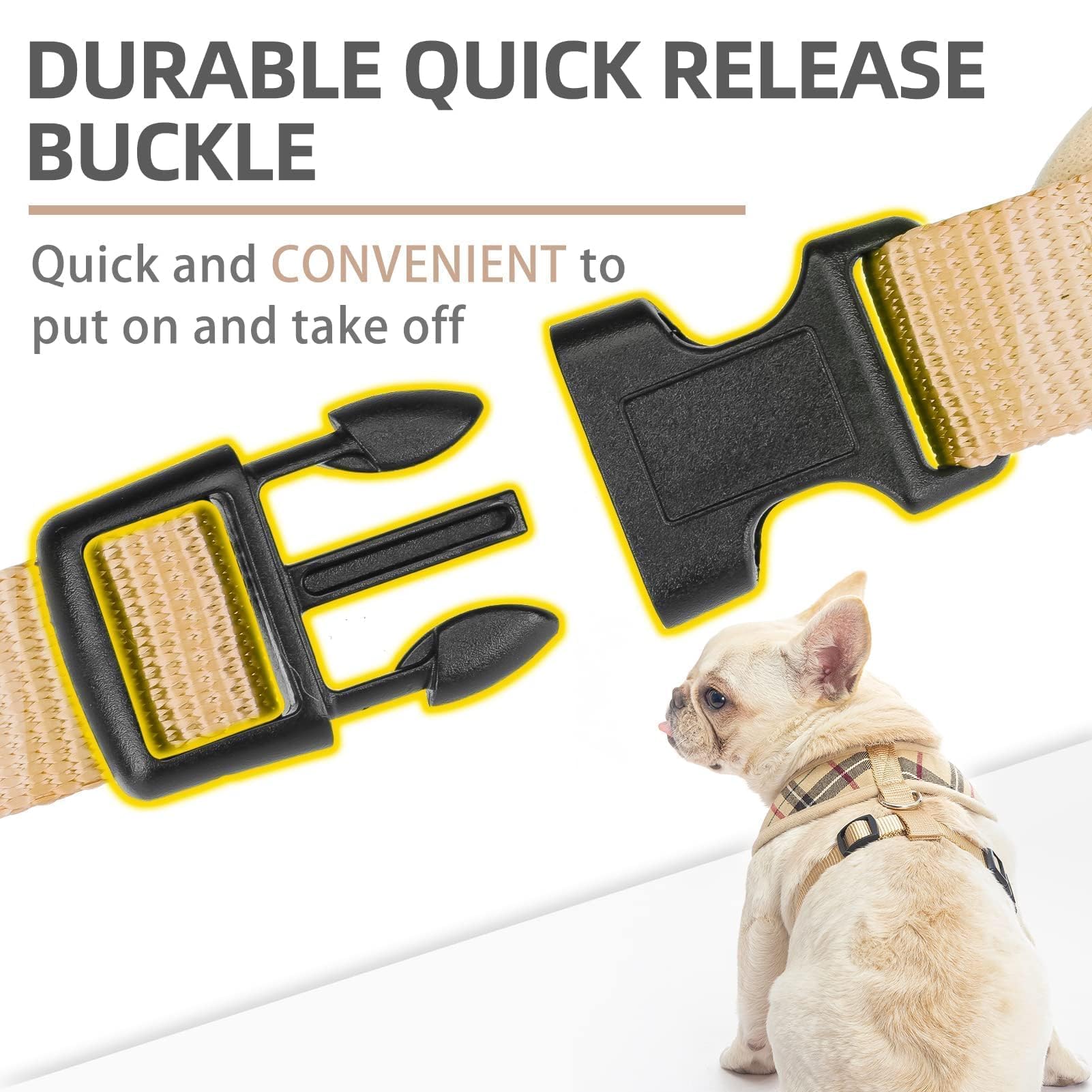 PUPTECK Gilet imbottito per cani in maglia morbida per cuccioli e gatti, senza imbracature