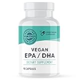 Vimergy EPA/DHA – Promotes Brain & Eye Health* – Supports Joints & Cardiovascular Health* – Kosher, Vegan & Gluten-Free – 90 Capsules
