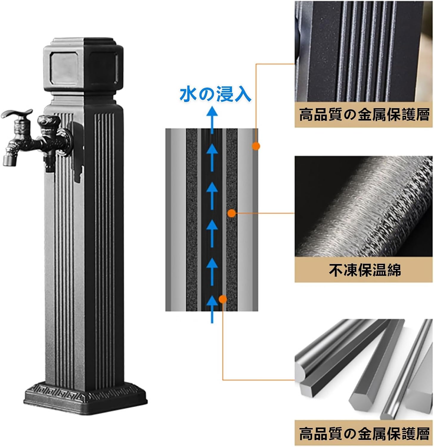 チアホーン 4連ラッパ チアホーン ブブゼラ シルバー ラッパ 4連ラッパ