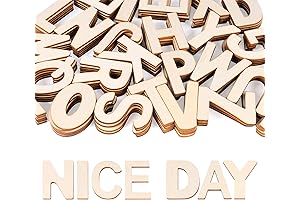 ilauke 2-Inch Wooden Letters: A Crafter's Delight for Personalized Decor